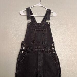 Cotton On Black Overalls Classic Bib Design